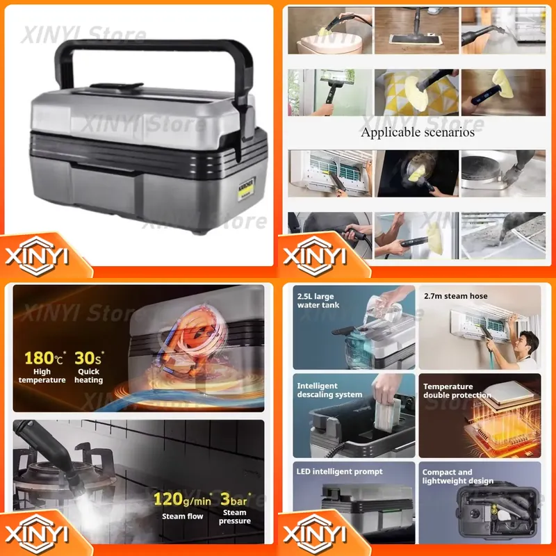 Commercial Kitchen Deep Cleaning - for SG2/2 1900W 220-240V High Pressure