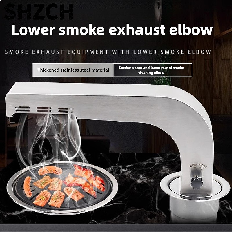 Updraft BBQ Vent Hood Elbow Co - Commercial Kitchen Exhaust Cleaning recension och pris