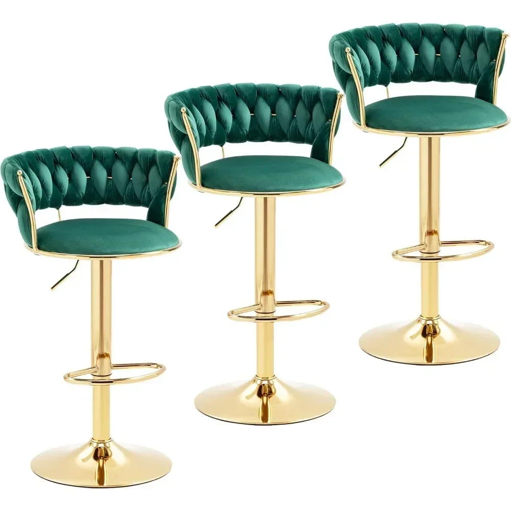 Modern Velvet Bar Stools Set o - Commercial Kitchen And Bar recension och pris