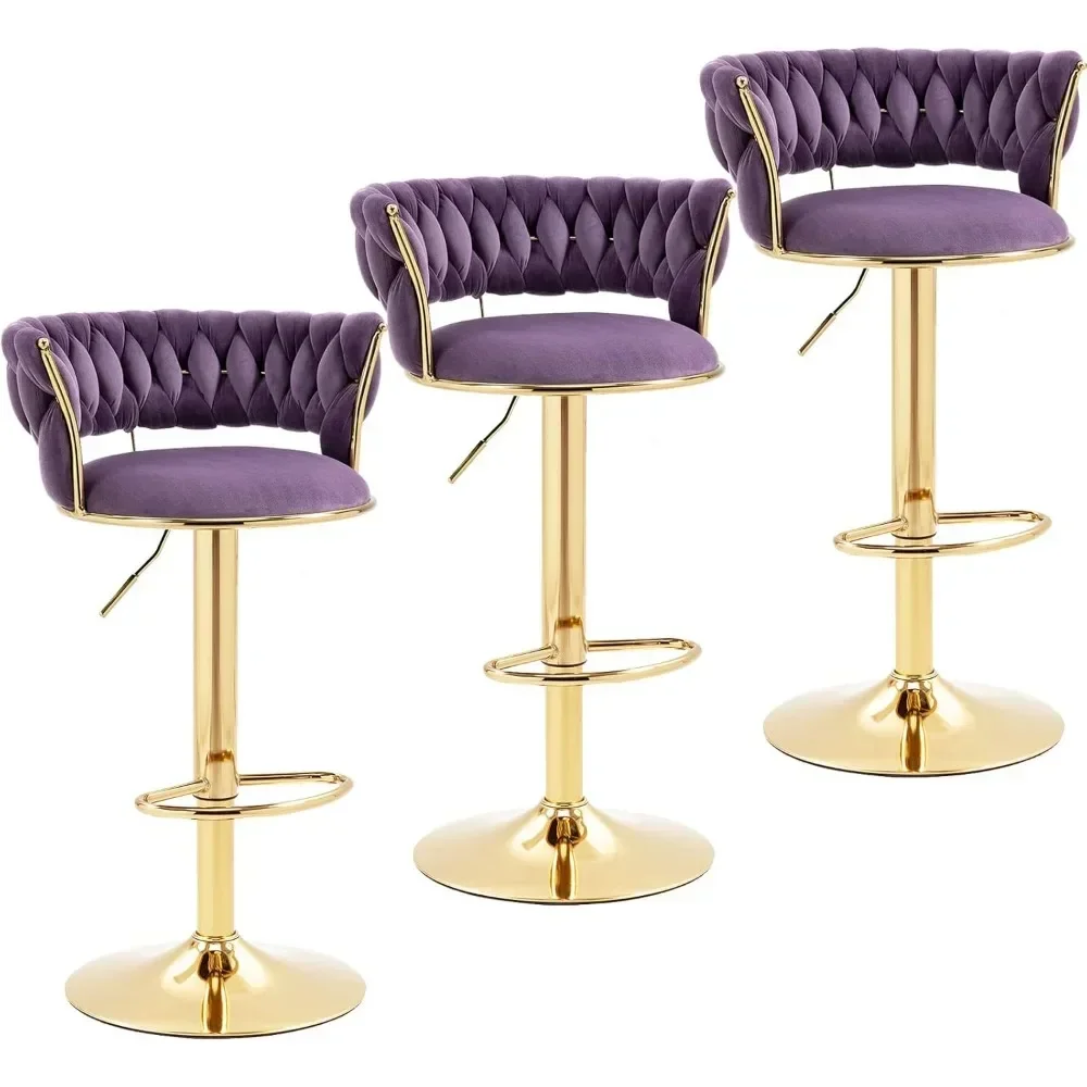 Modern Velvet Bar Stools Set o - Commercial Kitchen And Bar recension och pris