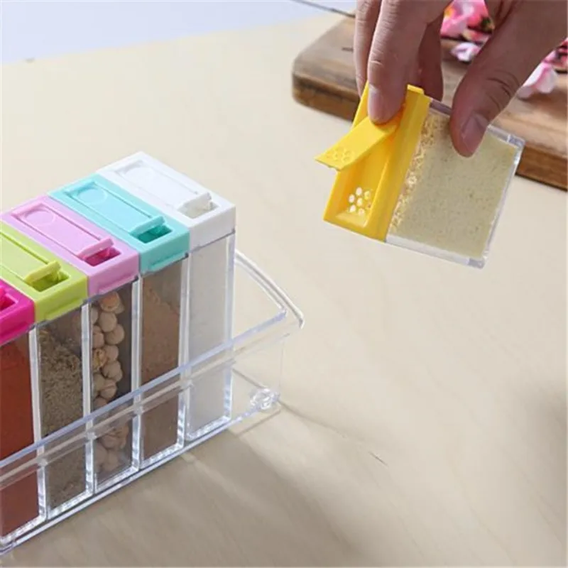 Transparent Seasoning Six Grid - Commercial Kitchen Items recension och pris