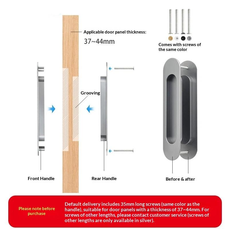Sliding Door Hidden Pull Handl - Commercial Kitchen Swing Door recension och pris