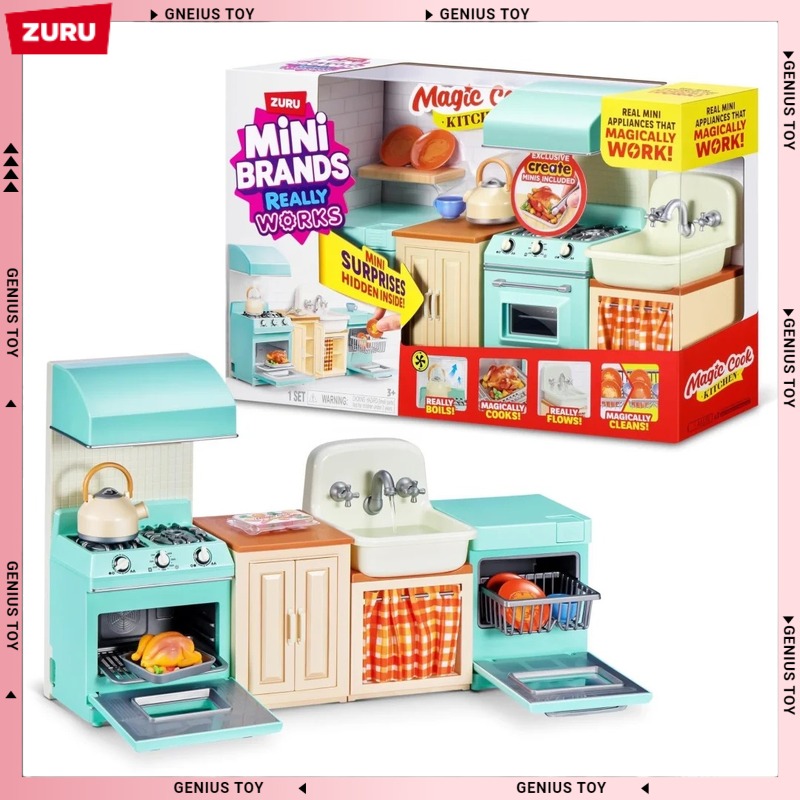 Zuru Mini Brands Magic Cook Ki - Commercial Kitchen Items recension och pris