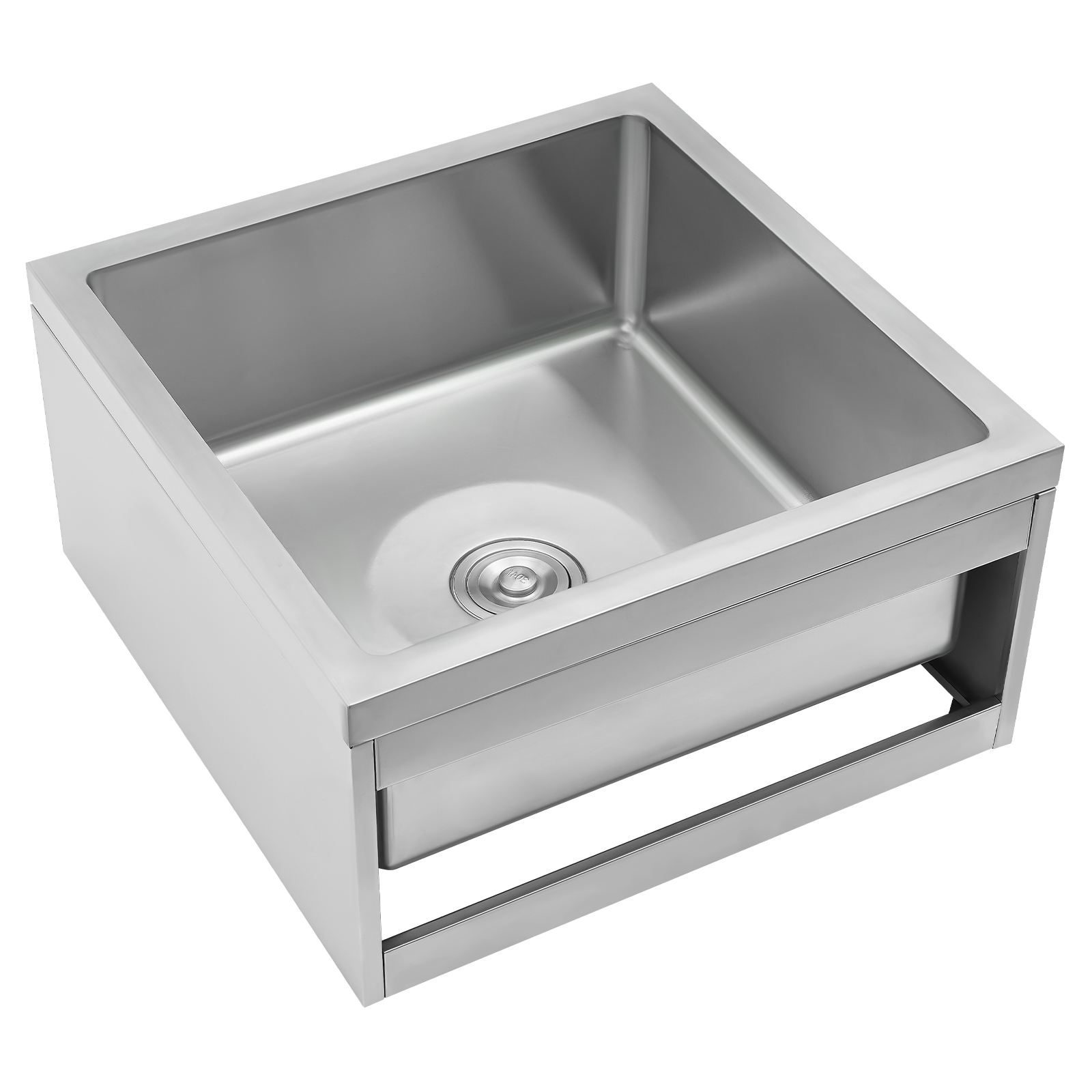 Stainless Steel Floor Mop Sink - Commercial Kitchen Deep Cleaning recension och pris
