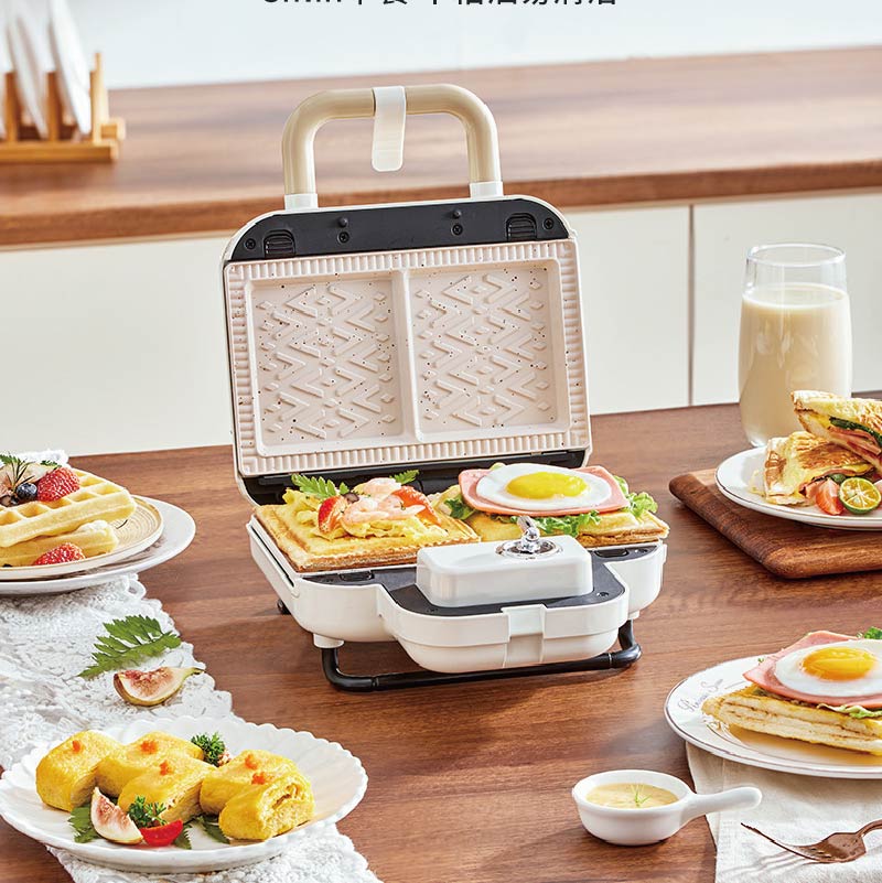 750W Electric Sandwich Maker M - Waffle Maker Commercial recension och pris
