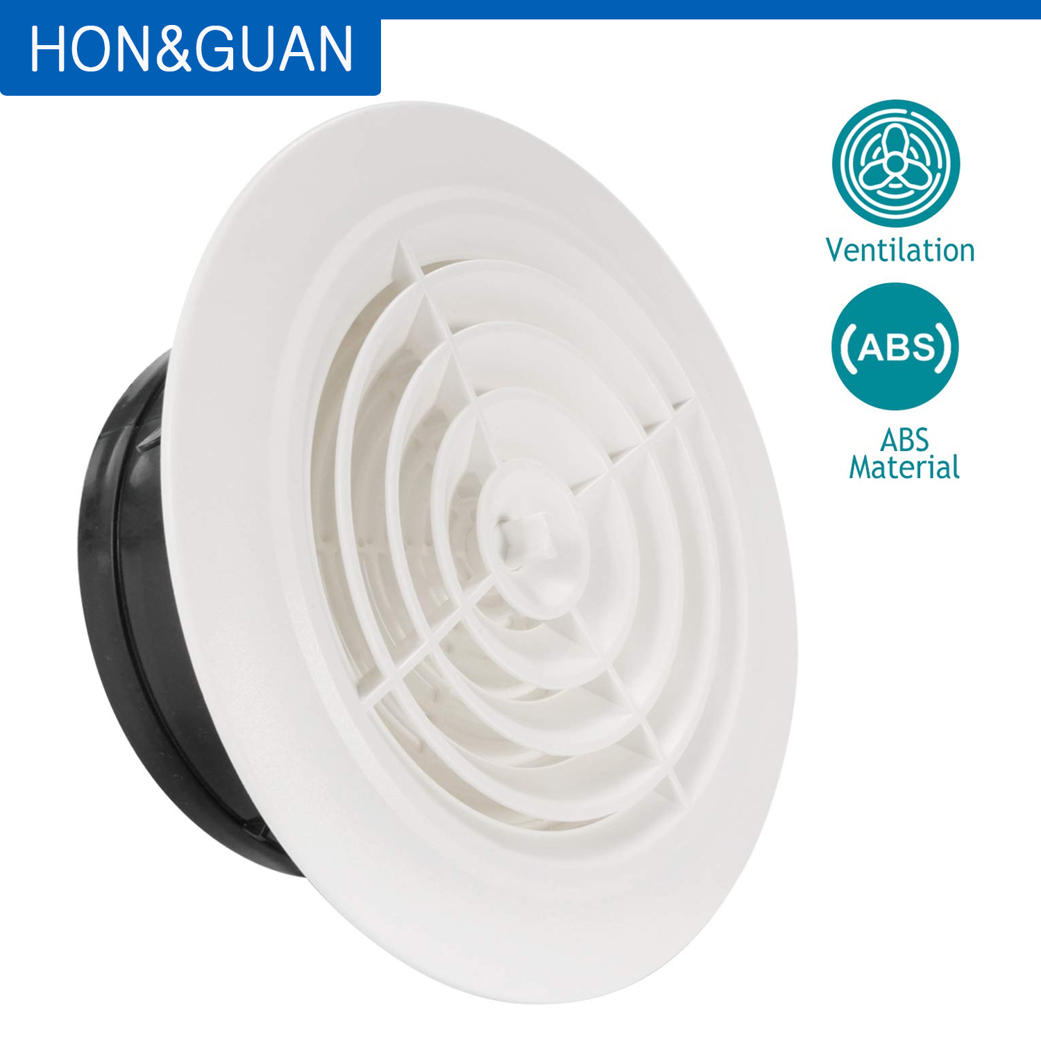 Hon&Guan 3~8''Round Plastic Gr - Commercial Kitchen Vent recension och pris