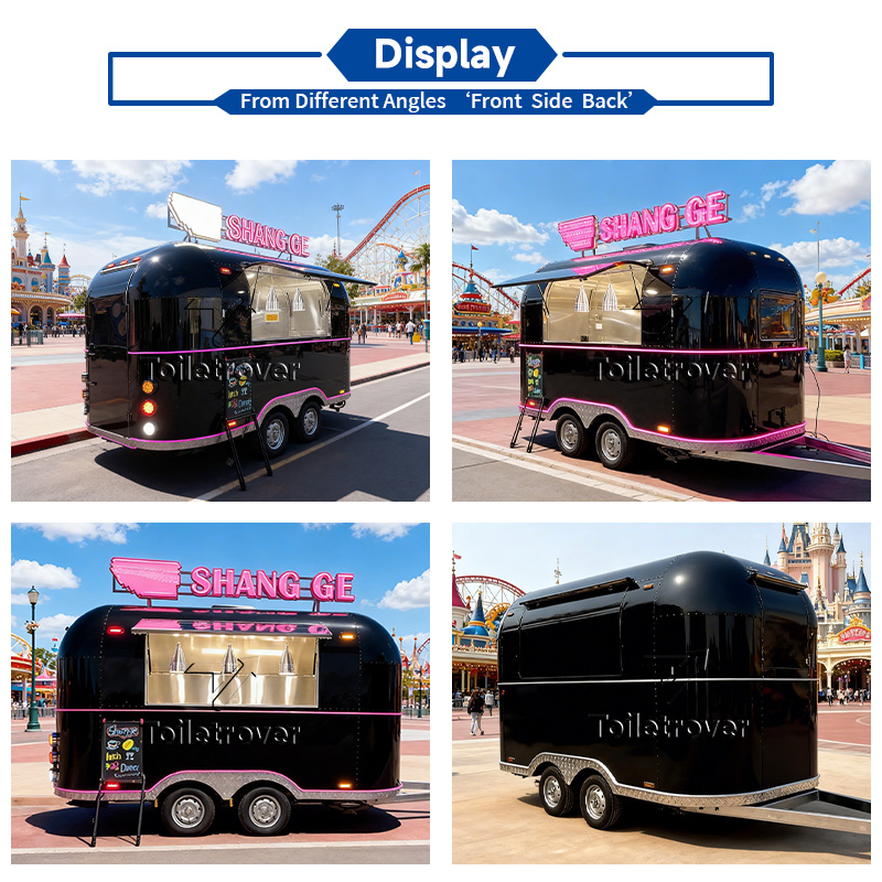 Outdoor Street Catering Traile - Commercial Kitchen Units For Sale recension och pris
