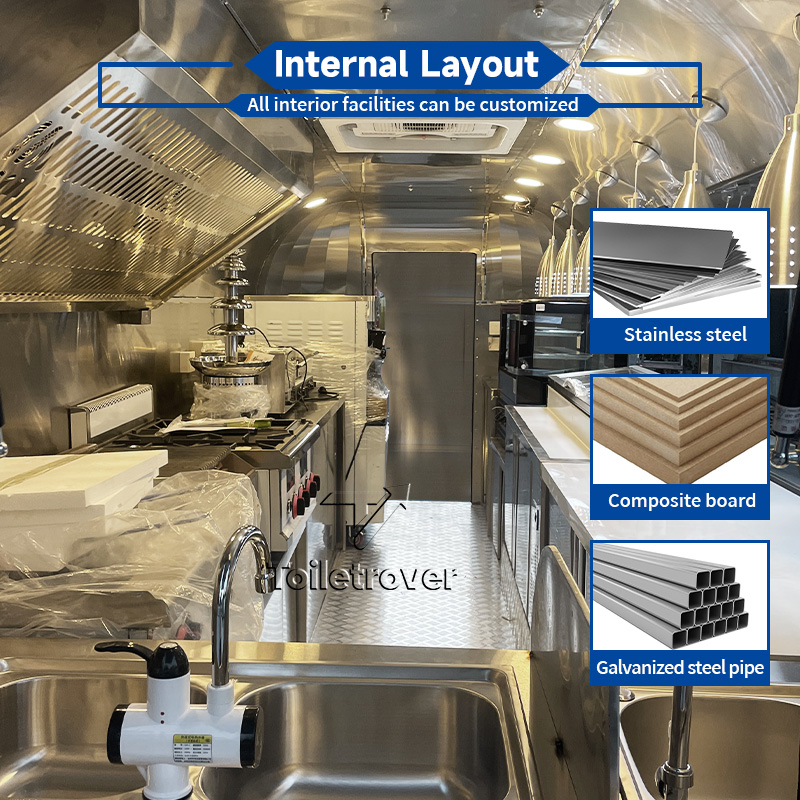 Outdoor Street Catering Traile - Commercial Kitchen Units For Sale recension och pris