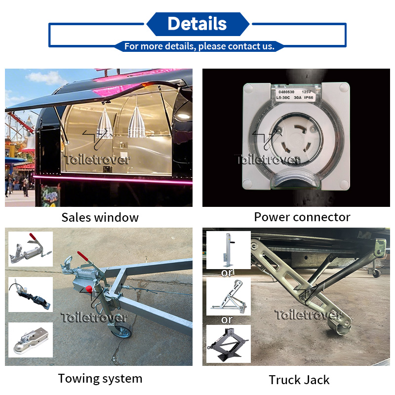 Outdoor Street Catering Traile - Commercial Kitchen Units For Sale recension och pris