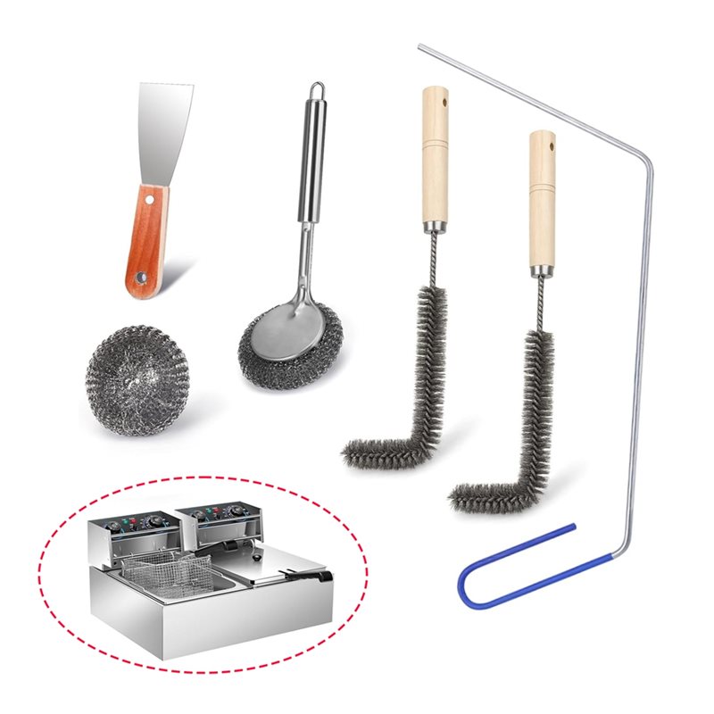 ABUN-Deep Fryer Cleaner Brush  - Commercial Kitchen Deep Cleaning recension och pris