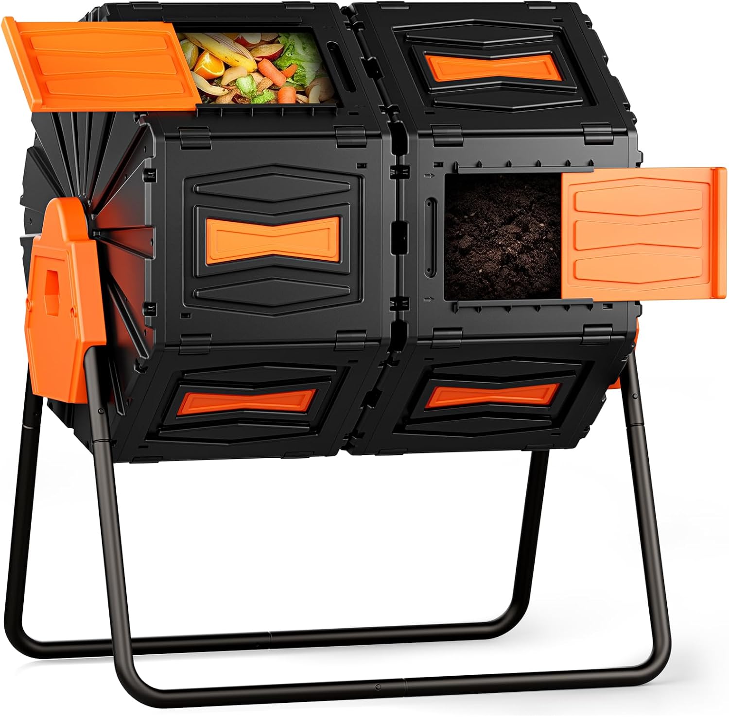 Outdoor Compost Tumbler Bin Du - Commercial Kitchen Swing Door recension och pris