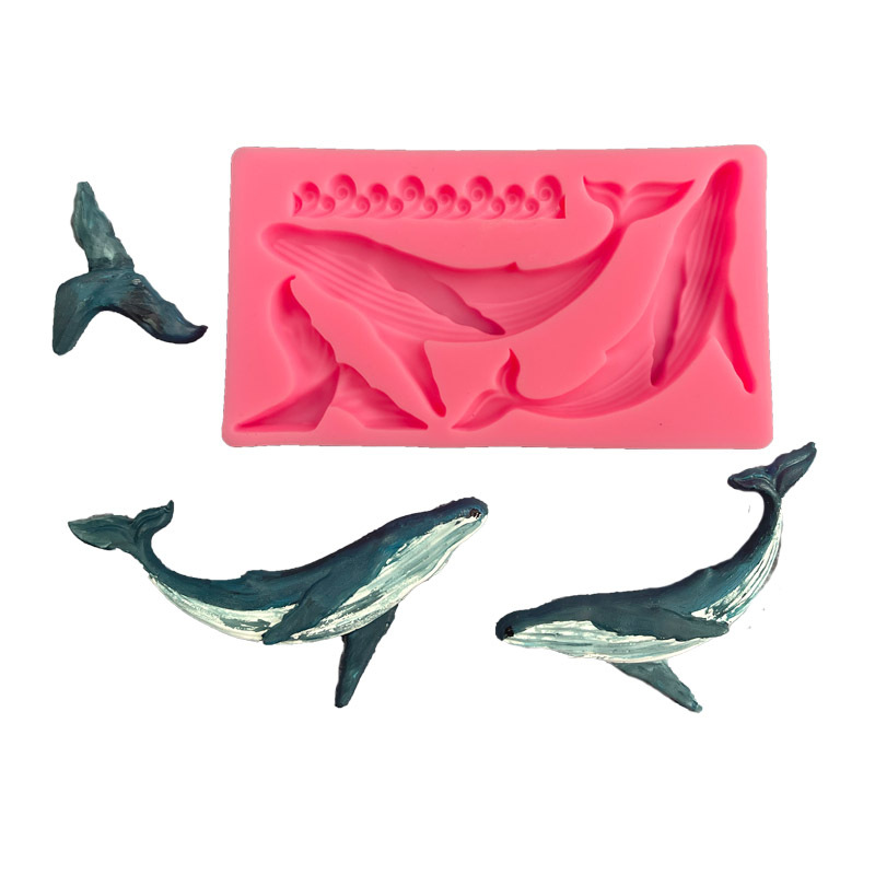 DIY Whale Silicone Mold Ocean  - Commercial Kitchen Items recension och pris