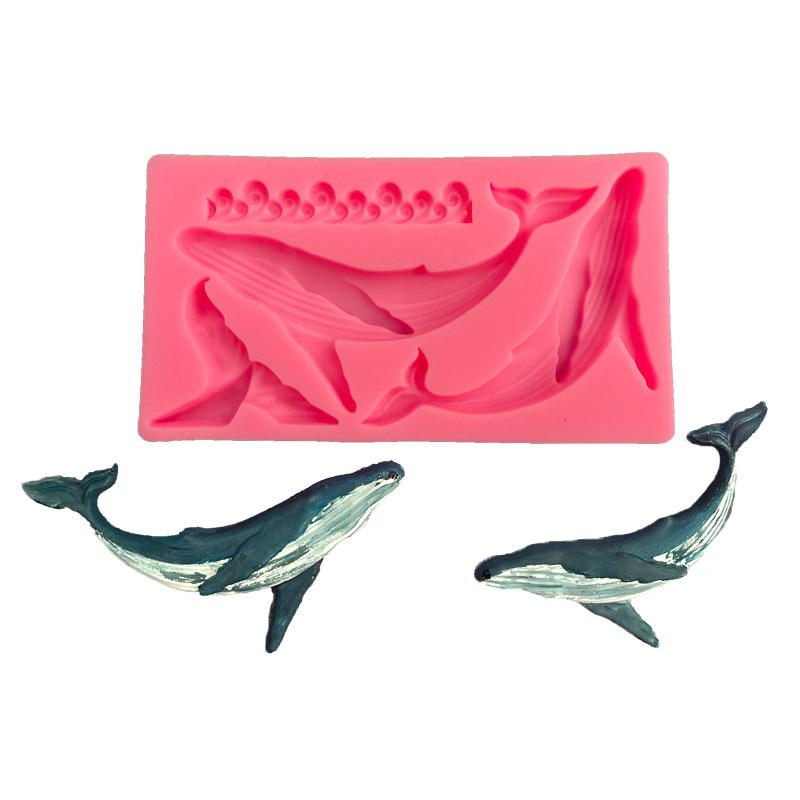 DIY Whale Silicone Mold Ocean  - Commercial Kitchen Items recension och pris