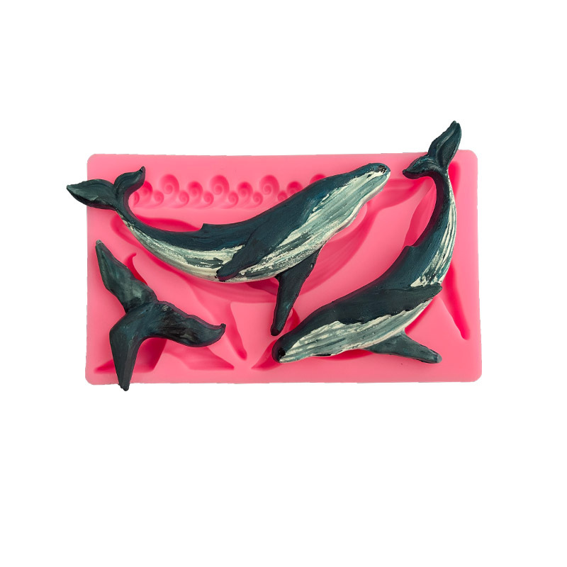 DIY Whale Silicone Mold Ocean  - Commercial Kitchen Items recension och pris