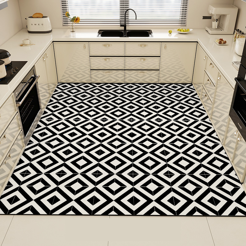Black Kitchen Rug Pvc Waterpro - Commercial Kitchen Mats Anti Fatigue recension och pris