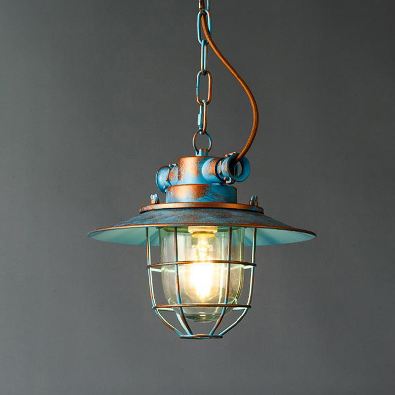 Vintage Glass Chandelier Loft  - Commercial Kitchen Light recension och pris