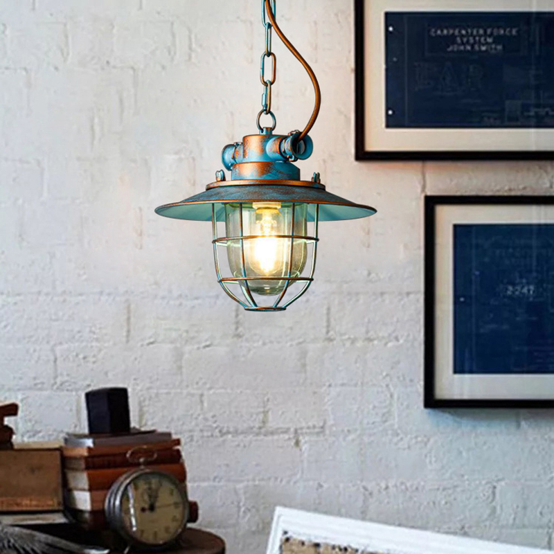 Vintage Glass Chandelier Loft  - Commercial Kitchen Light recension och pris