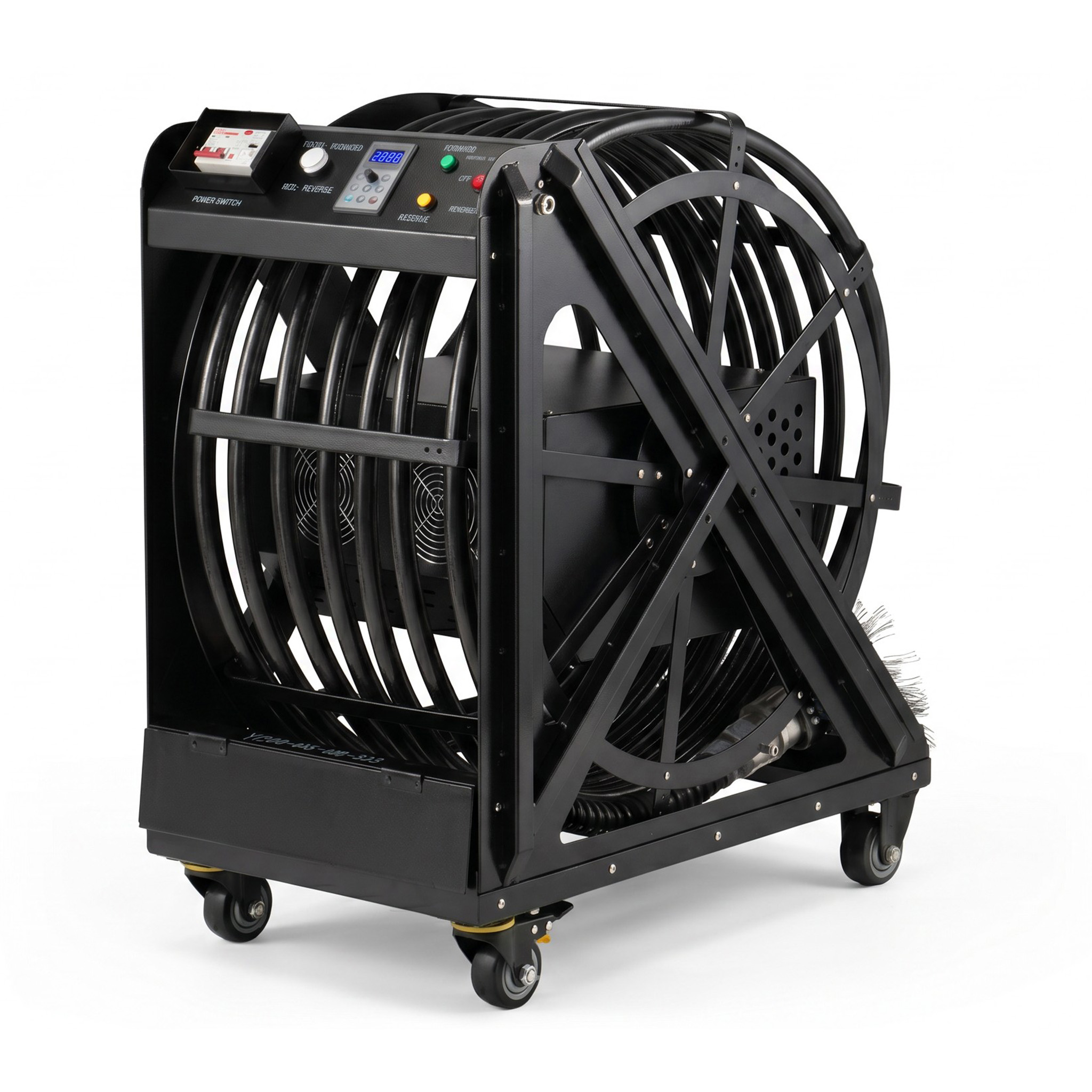 Electric Rotary Brush Degrease - Commercial Kitchen Exhaust Cleaning recension och pris