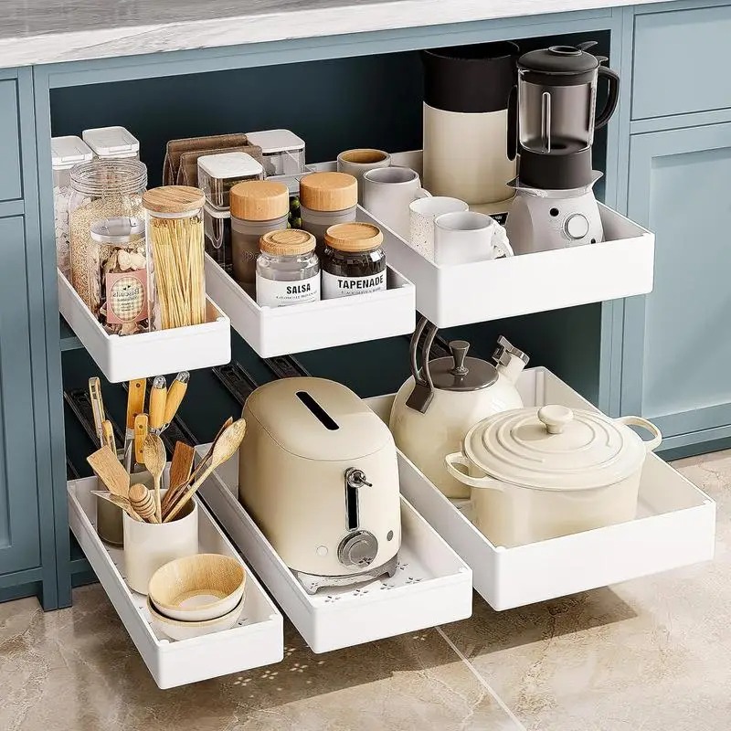 1-2pcs Kitchen Organizer Pull  - Commercial Kitchen Swing Door recension och pris