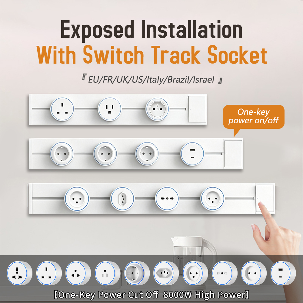 White Home Movable Power Track - Commercial Kitchen Swing Door recension och pris