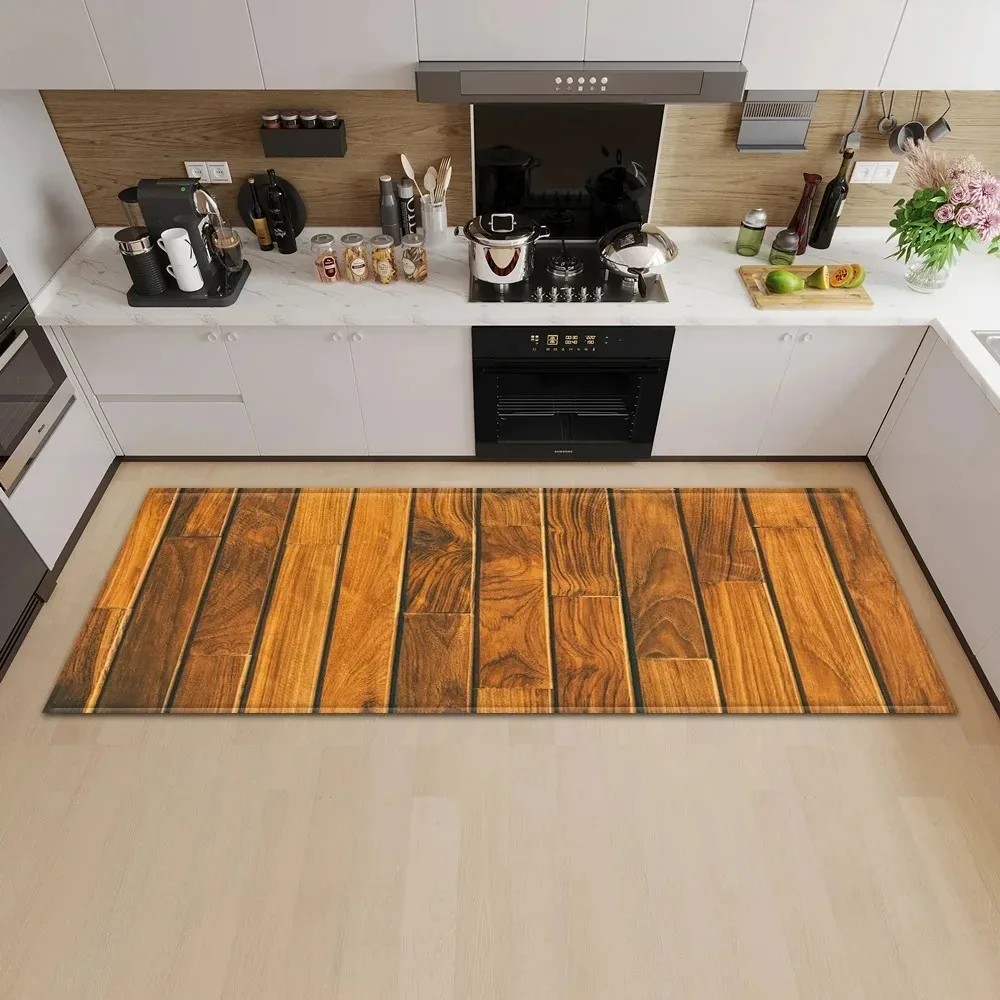 Classic Wood Grain Printed Flo - Commercial Kitchen Mats Anti Fatigue recension och pris