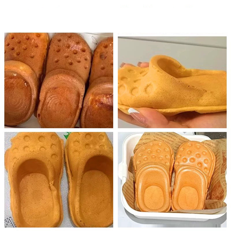 Shoe-Shaped Waffle Making Mach - Waffle Maker Commercial recension och pris