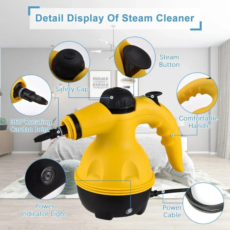 1500W High Temp Handheld Steam - Commercial Kitchen Deep Cleaning recension och pris
