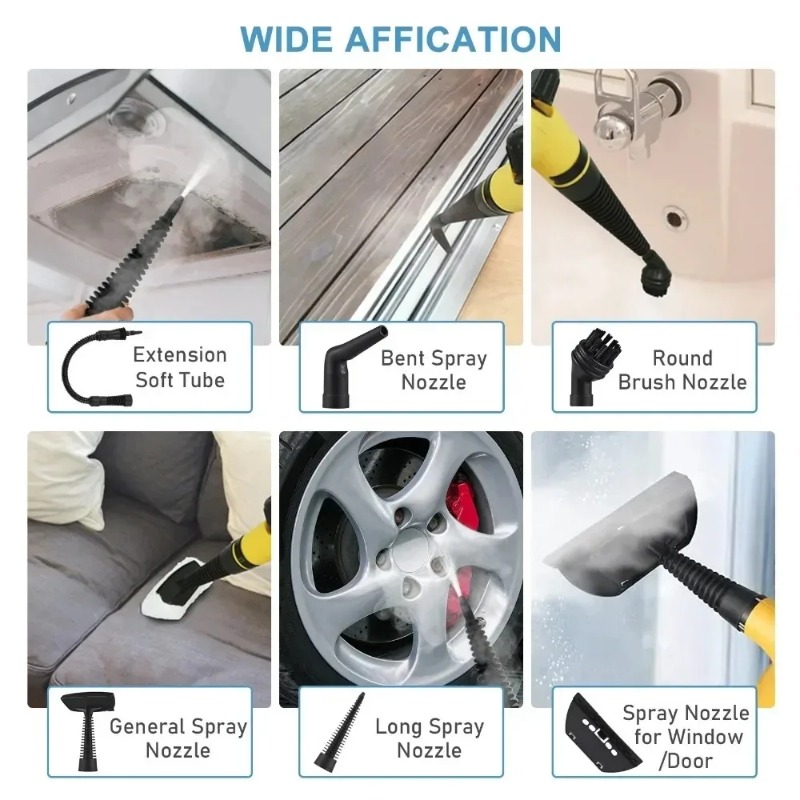 1500W High Temp Handheld Steam - Commercial Kitchen Deep Cleaning recension och pris