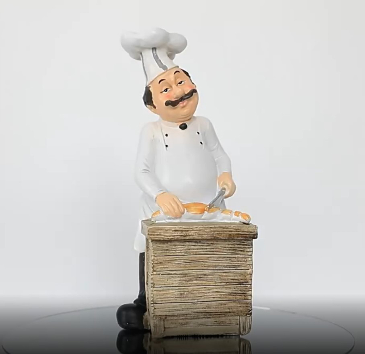 Restaurant Resin Decor - Chef  - Commercial Kitchen And Bar recension och pris