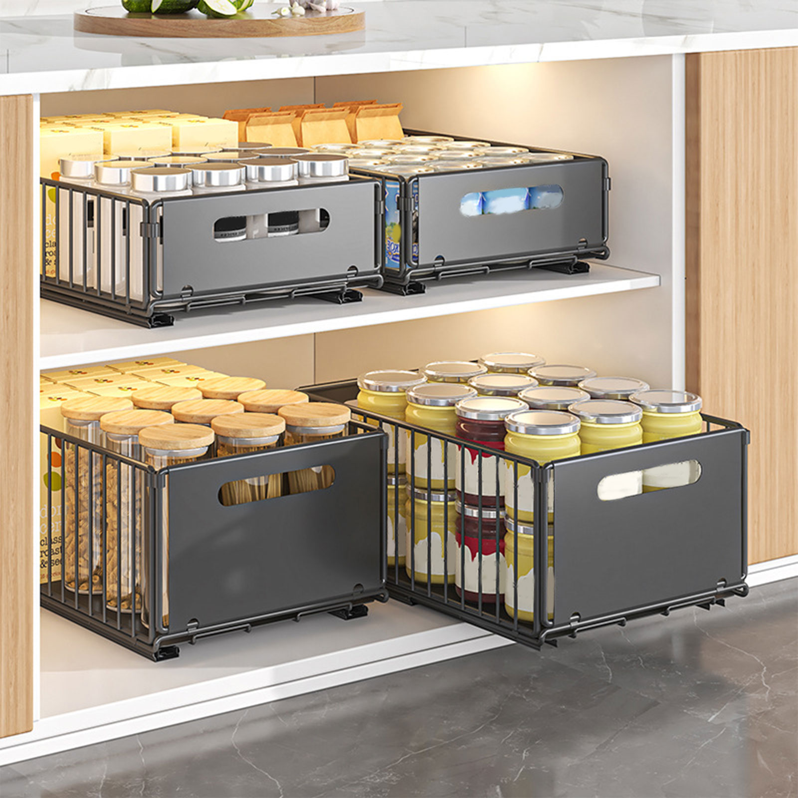 Pull Out Kitchen Storage Rack  - Commercial Kitchen Swing Door recension och pris