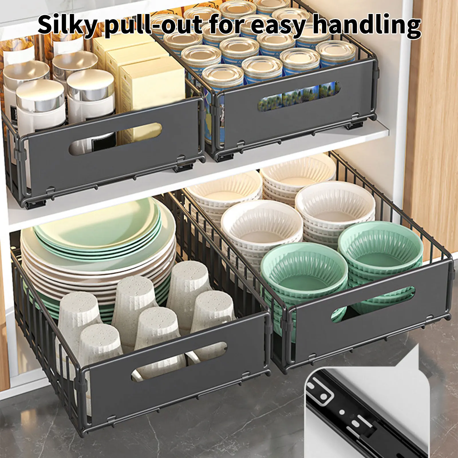 Pull Out Kitchen Storage Rack  - Commercial Kitchen Swing Door recension och pris