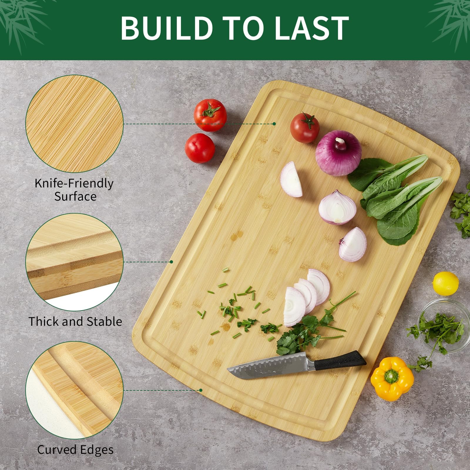 30x20 Inch Large Bamboo Cuttin - Commercial Kitchen Deep Cleaning recension och pris