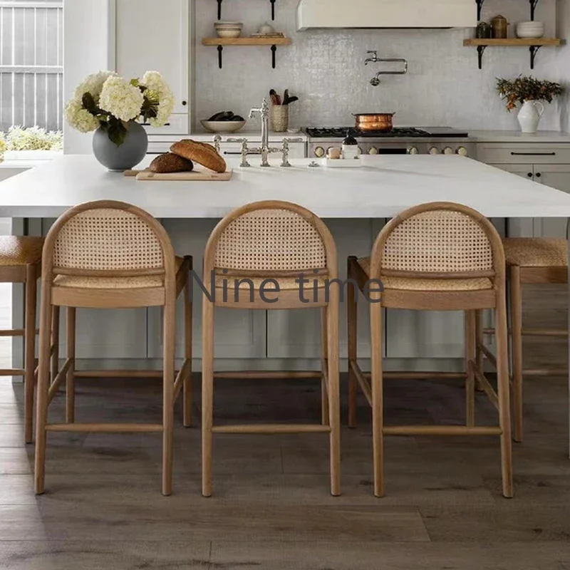 Solid Wood Rattan Kitchen Bar  - Commercial Kitchen And Bar recension och pris