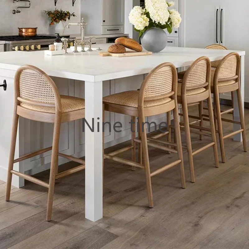 Solid Wood Rattan Kitchen Bar  - Commercial Kitchen And Bar recension och pris