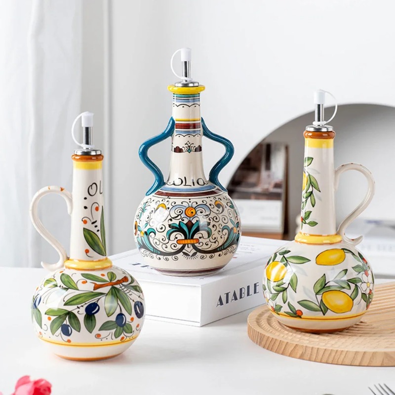 Ceramic Oil Bottle Soy Sauce B - Commercial Kitchen Items recension och pris