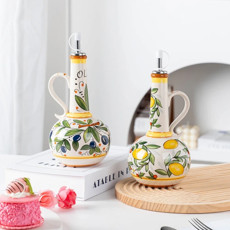 Ceramic Oil Bottle Soy Sauce B - Commercial Kitchen Items recension och pris